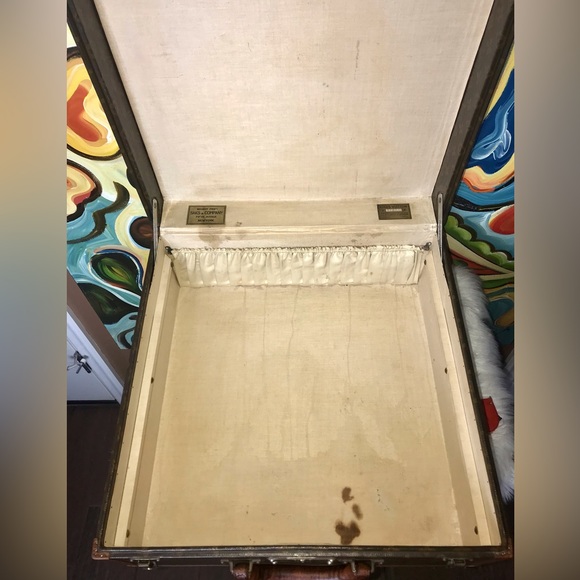 🛑SOLD🛑😍🥰😘Authentic Rare Vintage Louis Vuitton Trunk - Picture 7 of 14